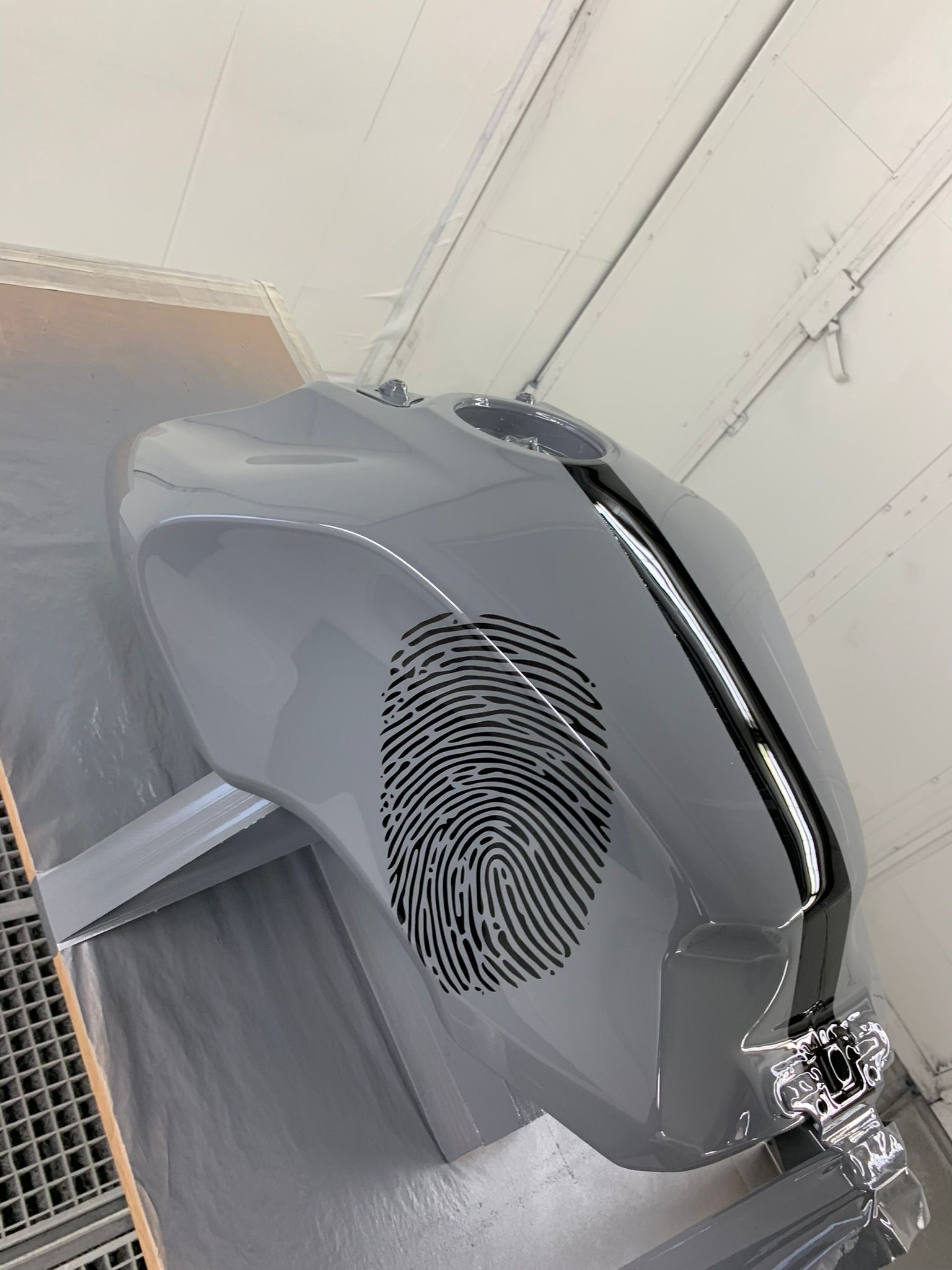 Motorradtank · Fingerprint